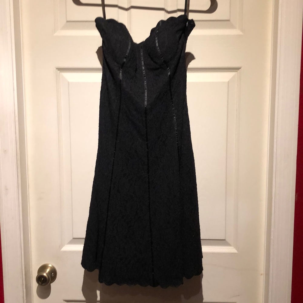 White House Black Market Black cocktail dress 0